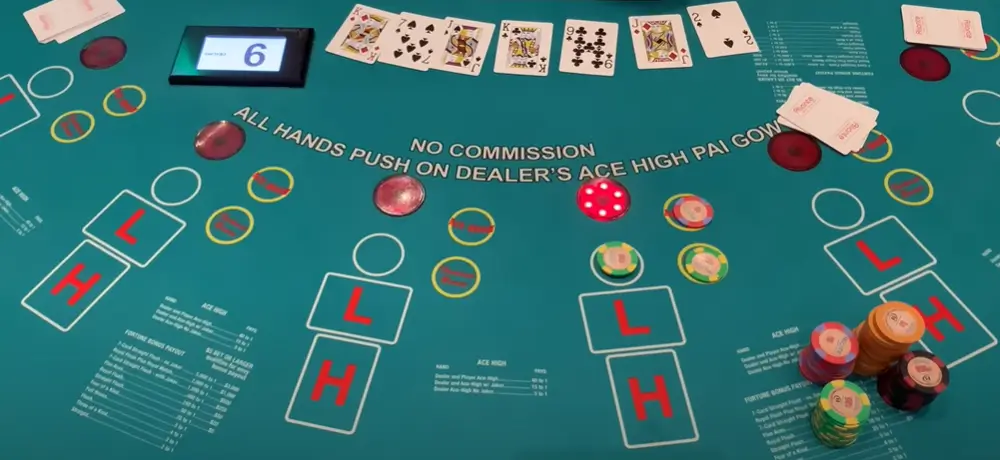 Cách chơi Pai Gow Poker đối mặt | Luật chơi và tiền thưởng